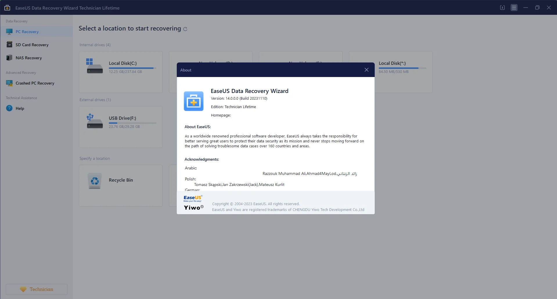 EaseUS Data Recovery 14 Latest Crack