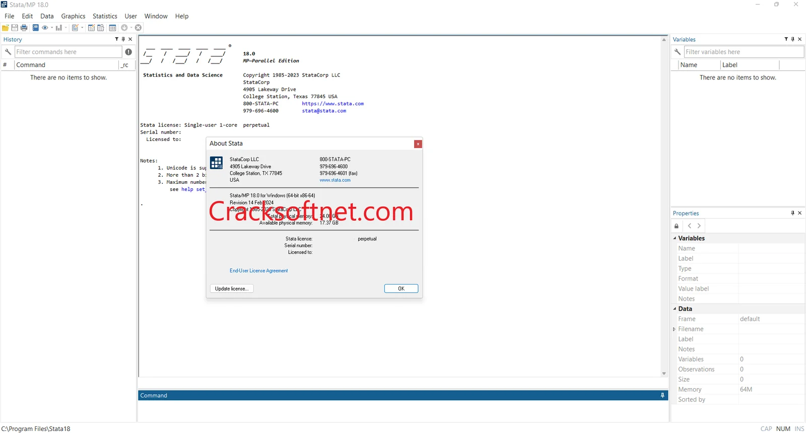 Stata18 2024