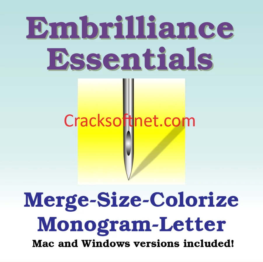 Embrilliance Essentials 1.176 Pro Version Crack